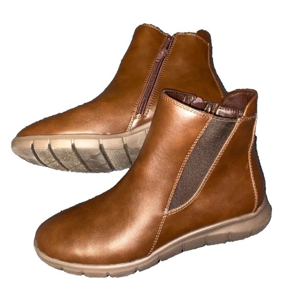 Cliffs by White Mountain Boots Women's Caption, Imperfect, Brown Size 8 - Picture 1 of 5